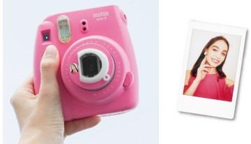 Fujifilm Instax Mini 9 selfie zrcátko